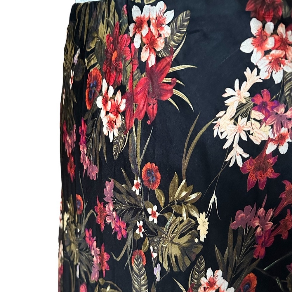 Johnny Was Workshop Floral Asymmetrical Maxi Skirt - Picture 3 of 5